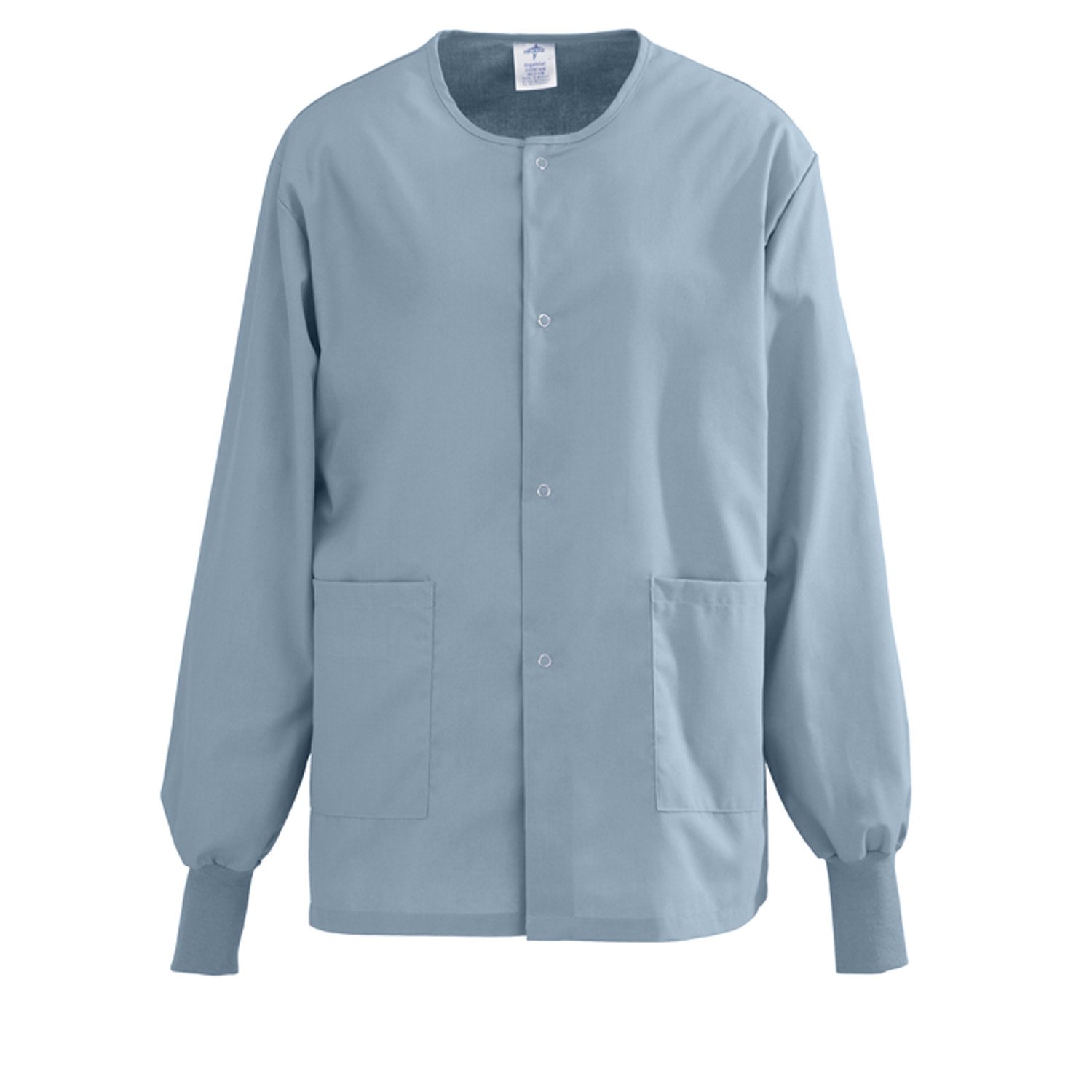 Amazon.com: Medline AngelStat Unisex Snap-Front Warm-Up Scrub